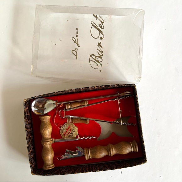 Vintage Bar Tools Set House of Fisher - Picture 2 of 8